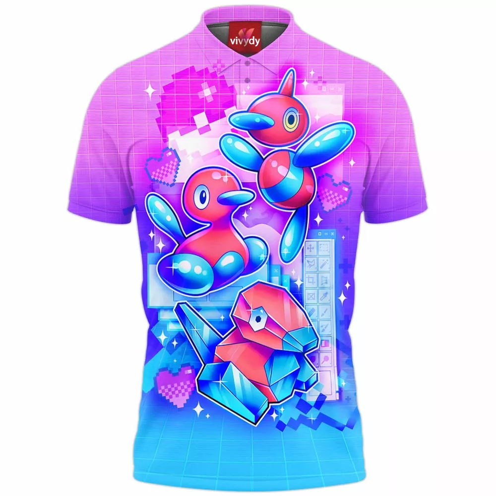 Porygon Polo Shirt