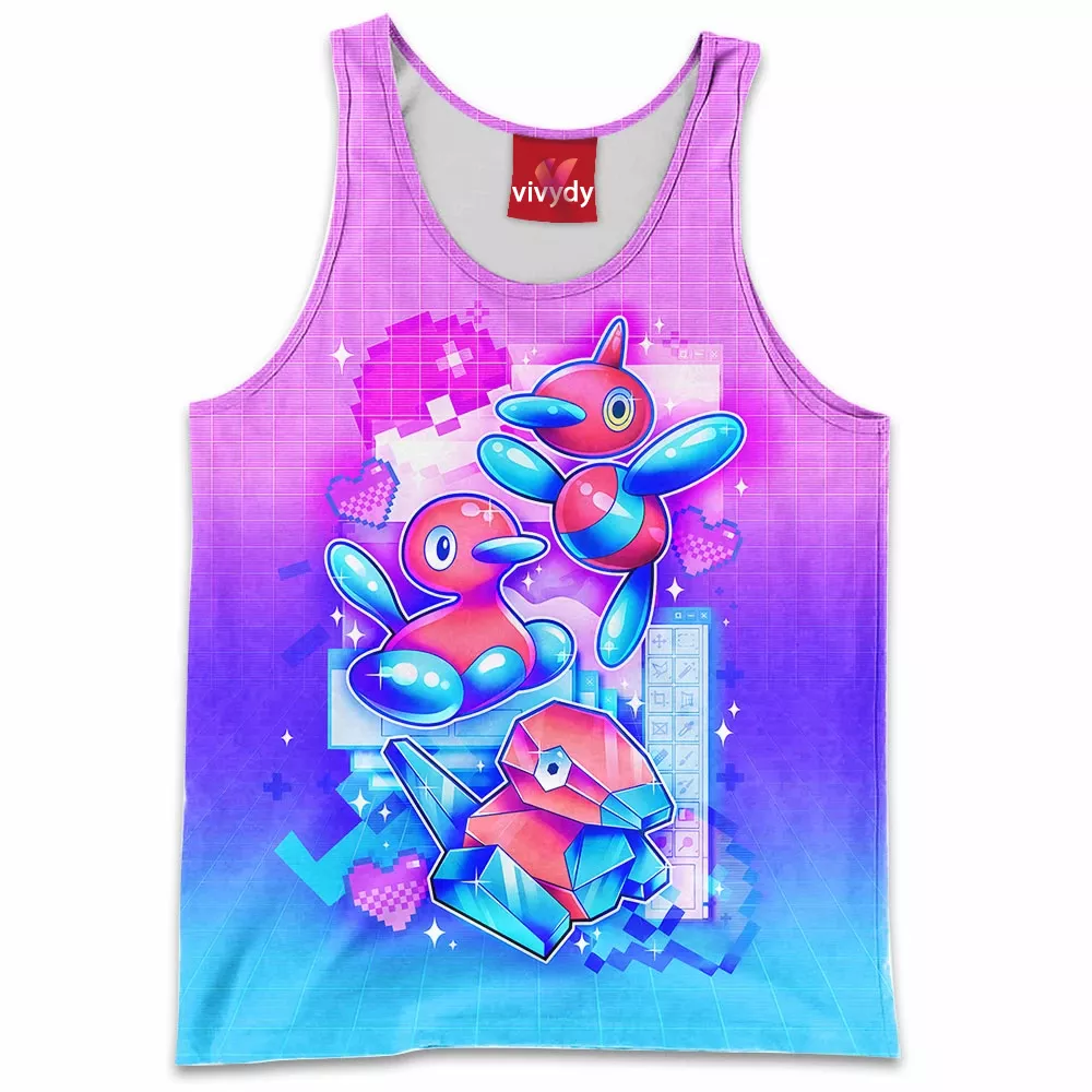 Porygon Tank Top