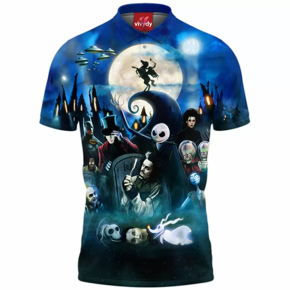 The Nightmare Before Christmas Polo Shirt