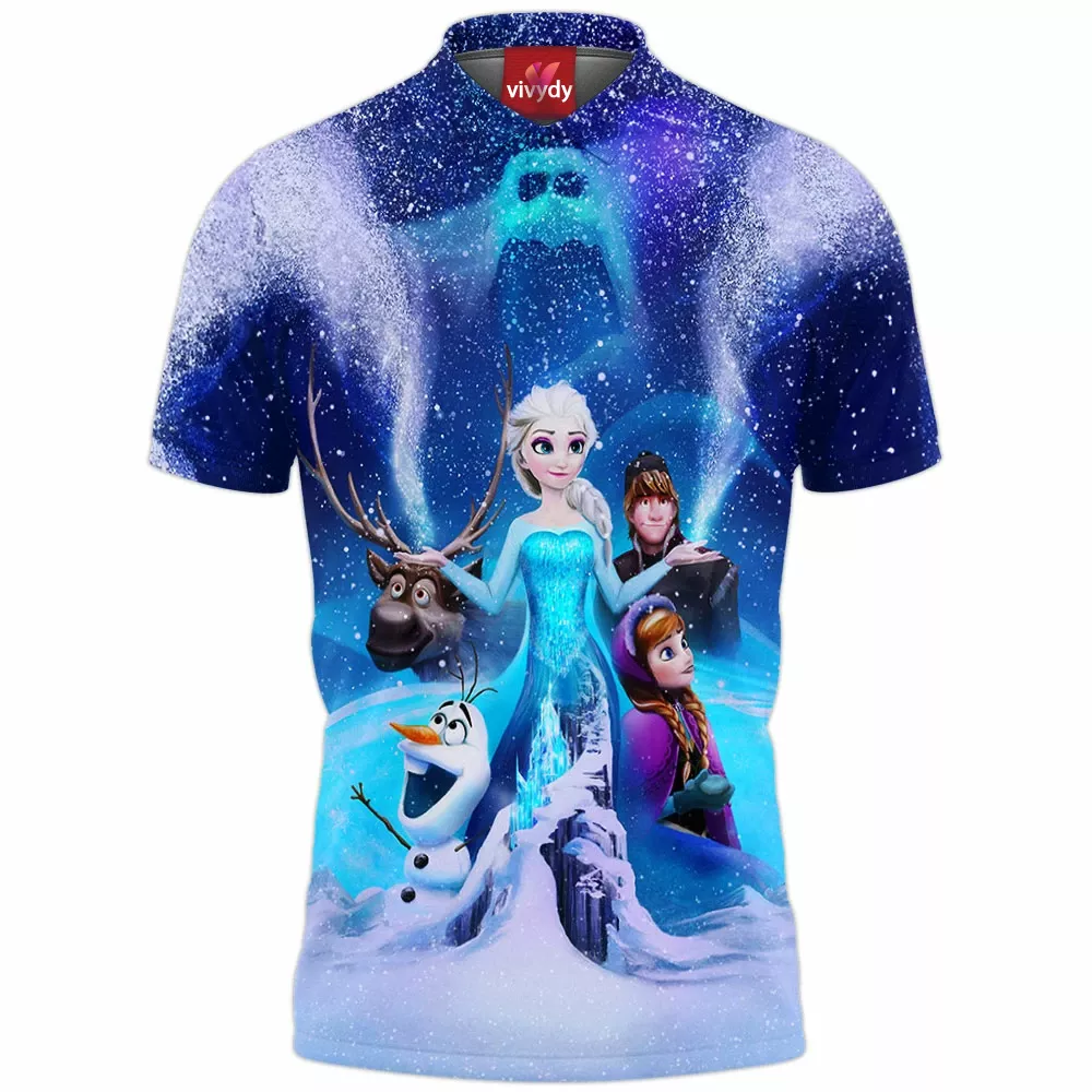 Animated Frozen Polo Shirt