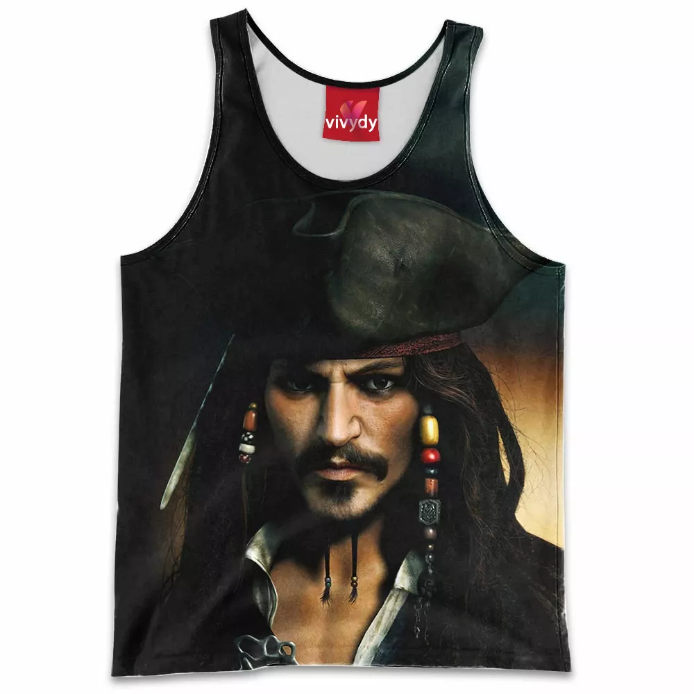 Captain Jack Sparrow Tank Top