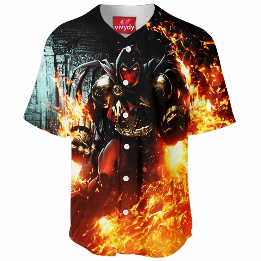 Comic Azrael Baseball Jersey