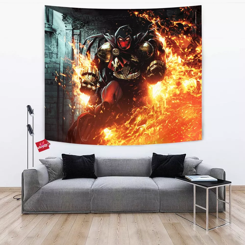 Comic Azrael Tapestry