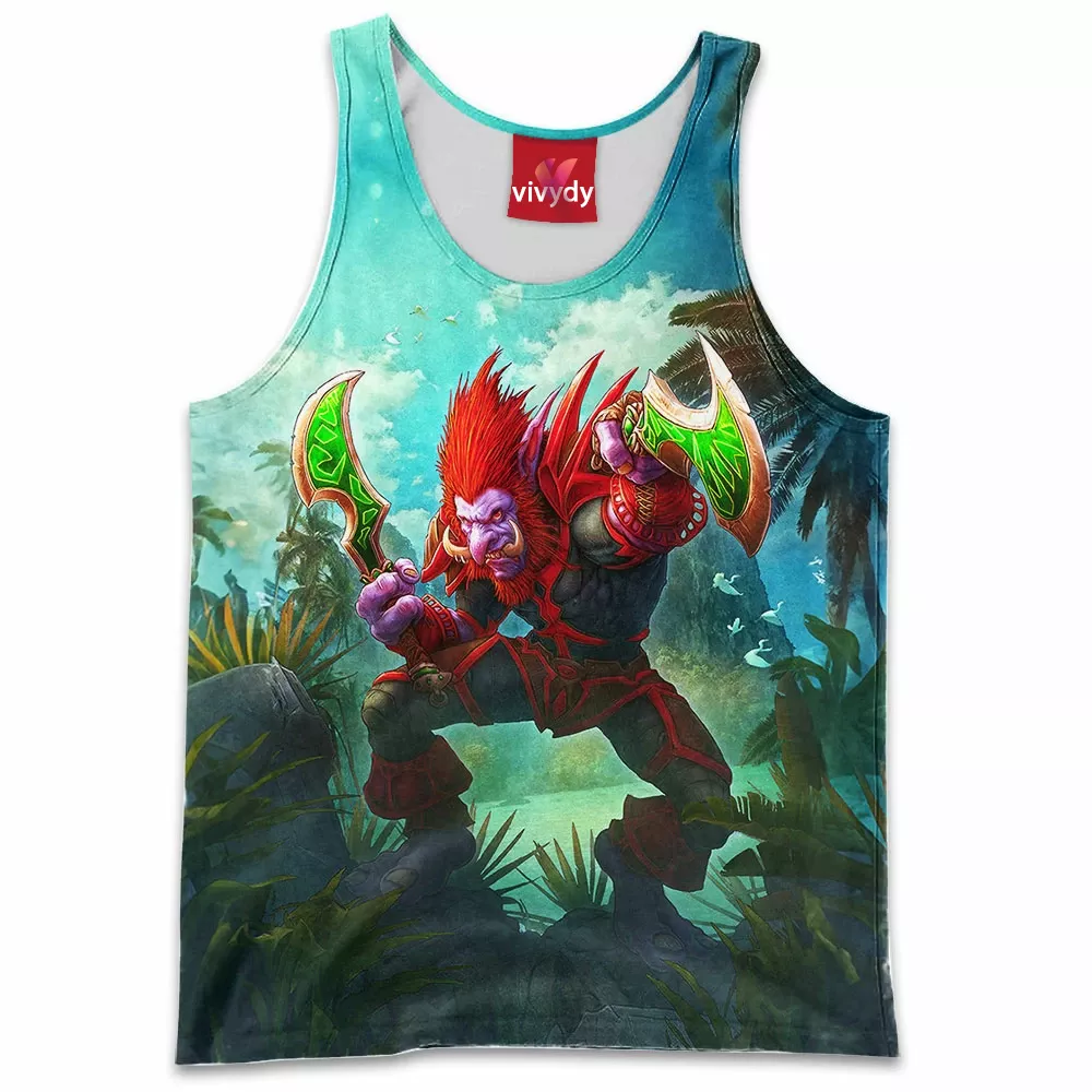 Troll Warcraft Tank Top