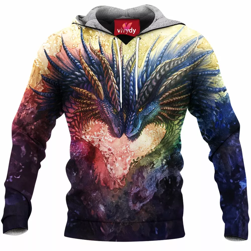 Colorful Dragons Hoodie