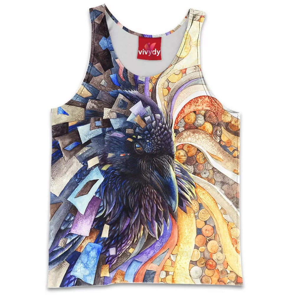 Raven Comic Tank Top