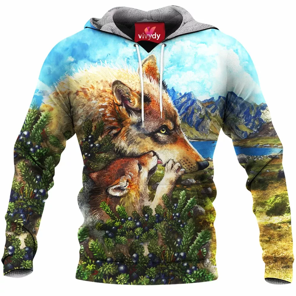 Wolf Cub Kiss Hoodie