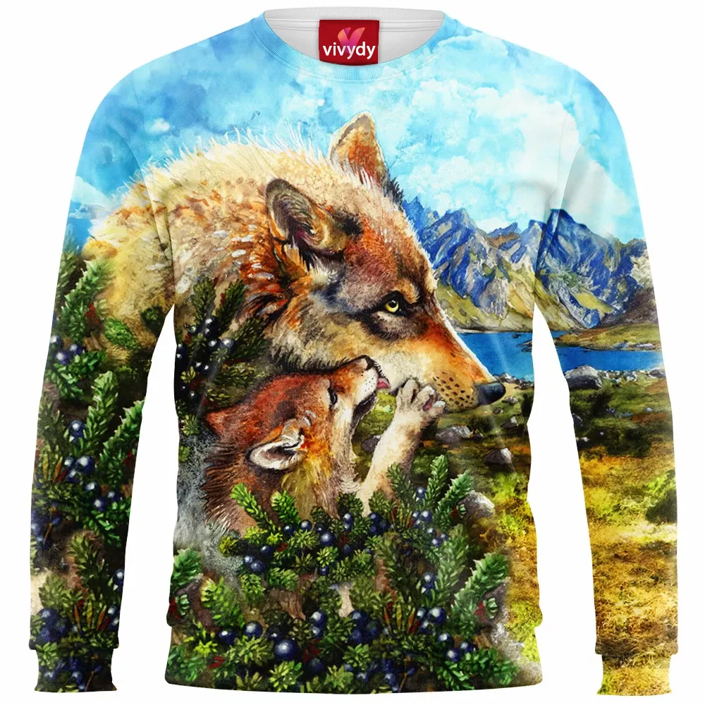 Wolf Cub Kiss Sweatshirt