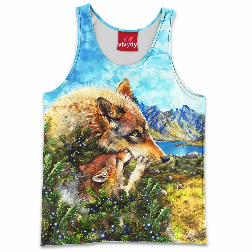 Wolf Cub Kiss Tank Top