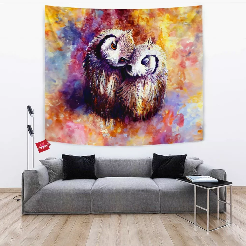 Owls Tapestry