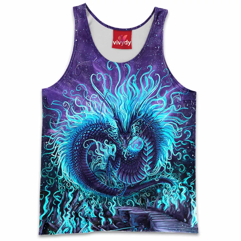 Blue Dragon Tank Top