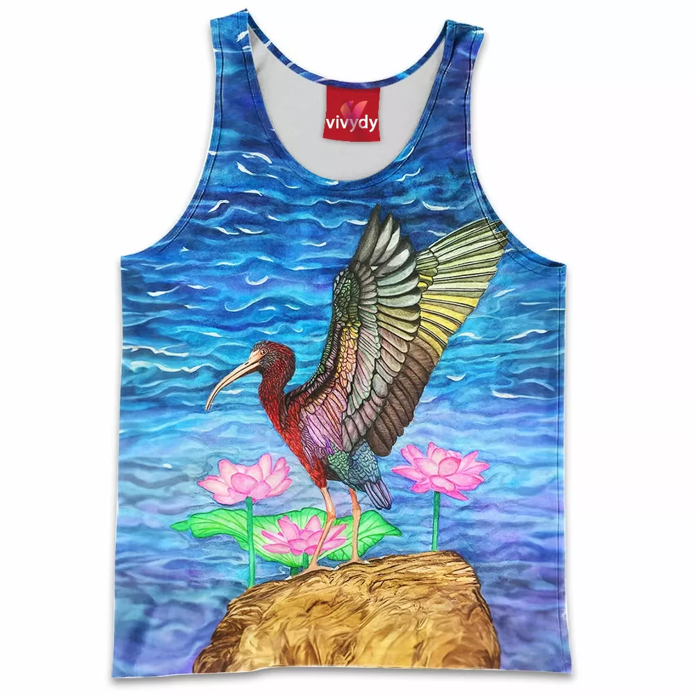 Flower And Bird Tank Top