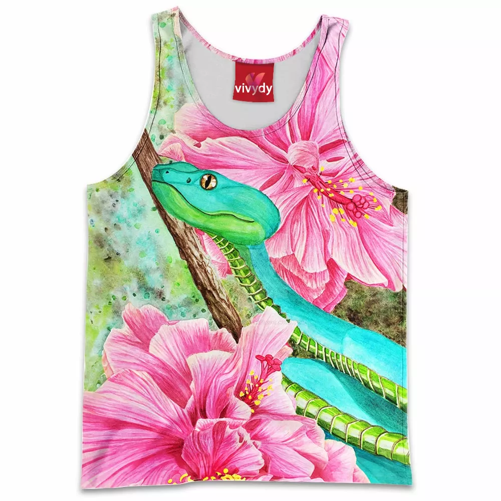 Flower And Snake Tank Top