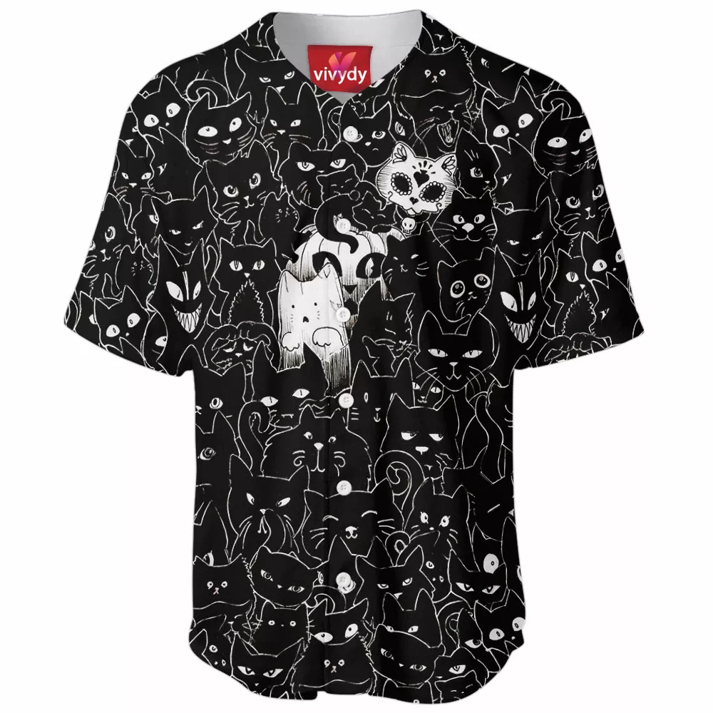 Ink Cats Baseball Jersey