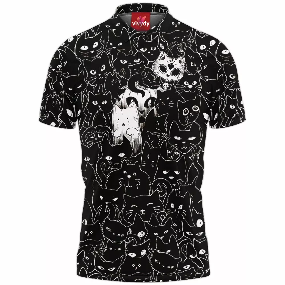 Ink Cats Polo Shirt