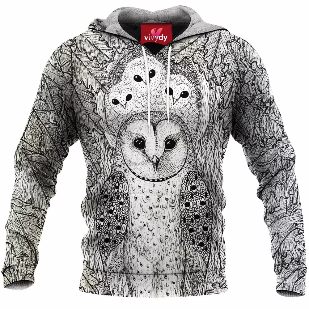 Forest Owl Hoodie