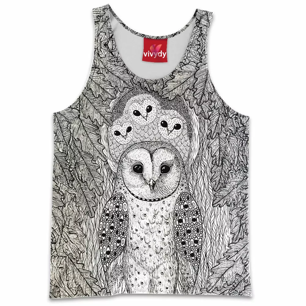 Forest Owl Tank Top