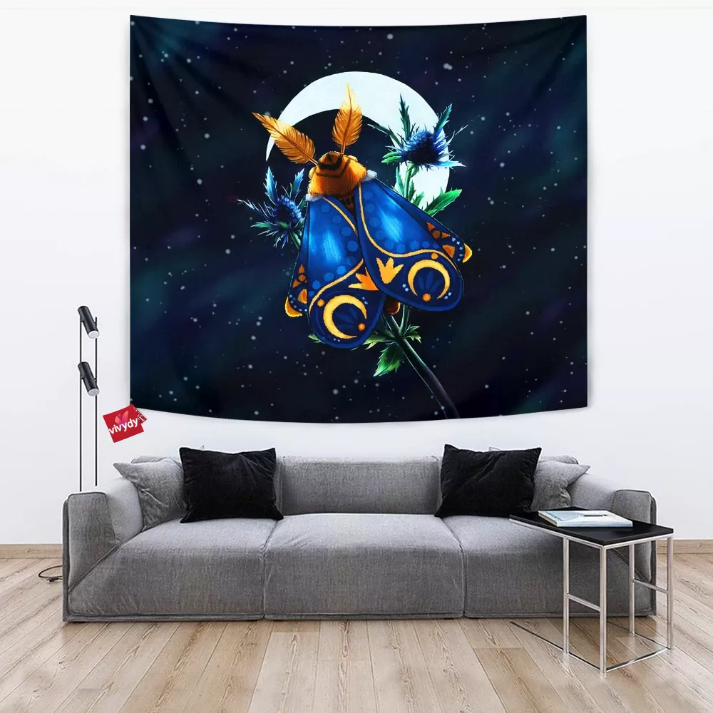 Night Moth Tapestry