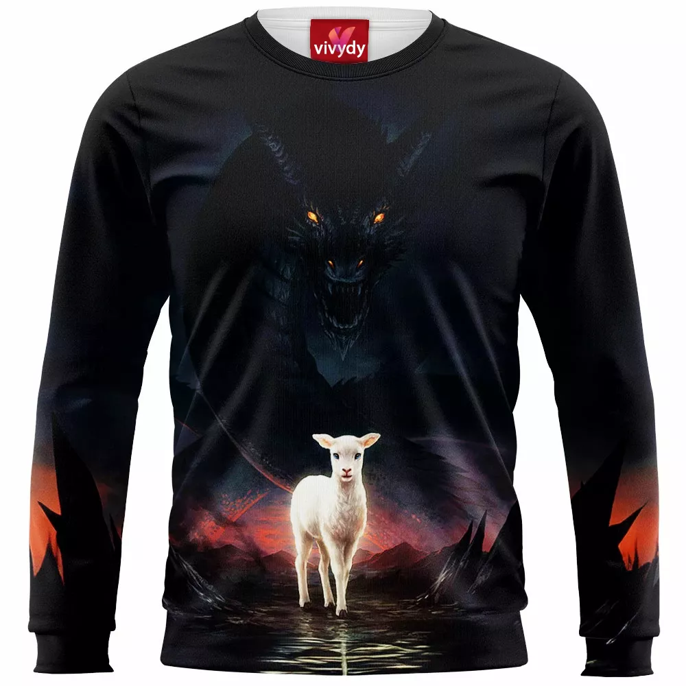 The Lamb And The Dragon Sweatshirt