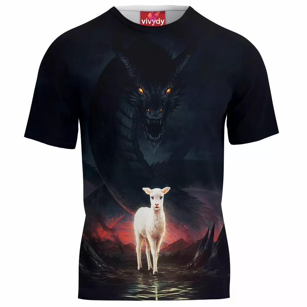 The Lamb And The Dragon T-Shirt