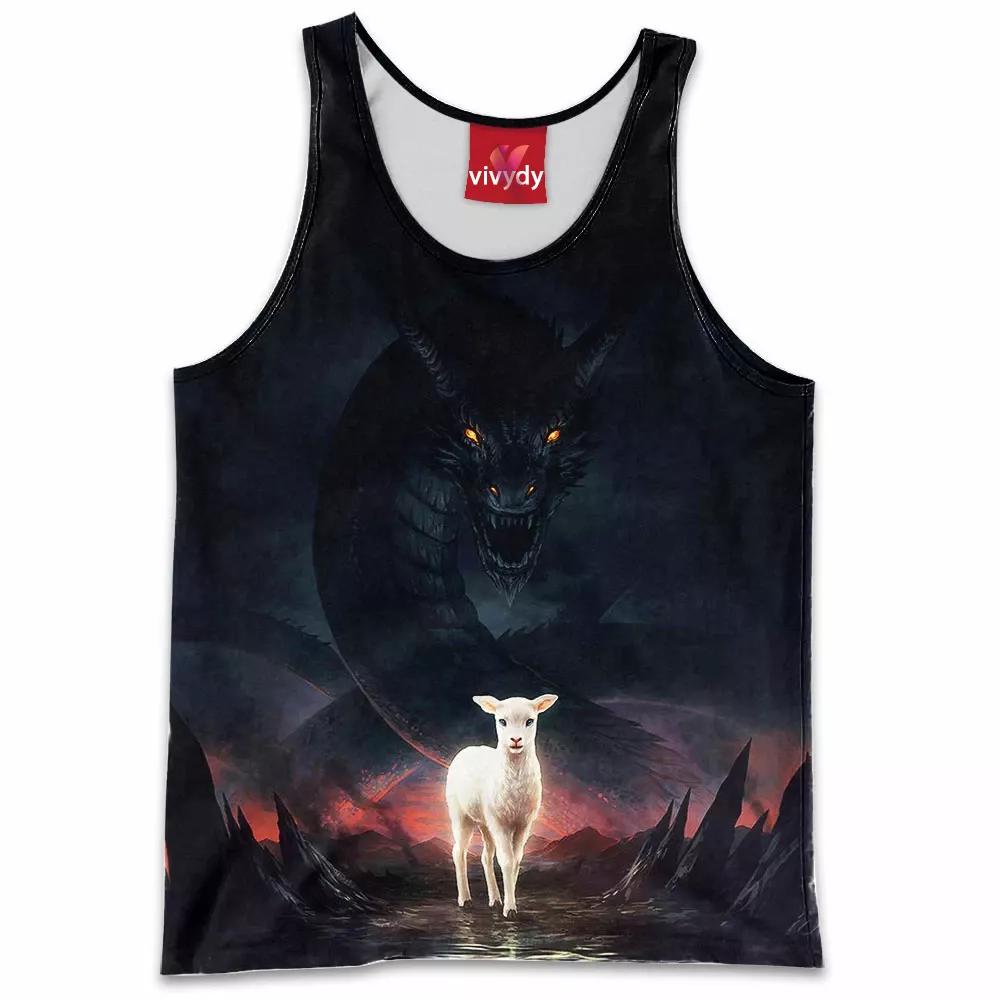 The Lamb And The Dragon Tank Top