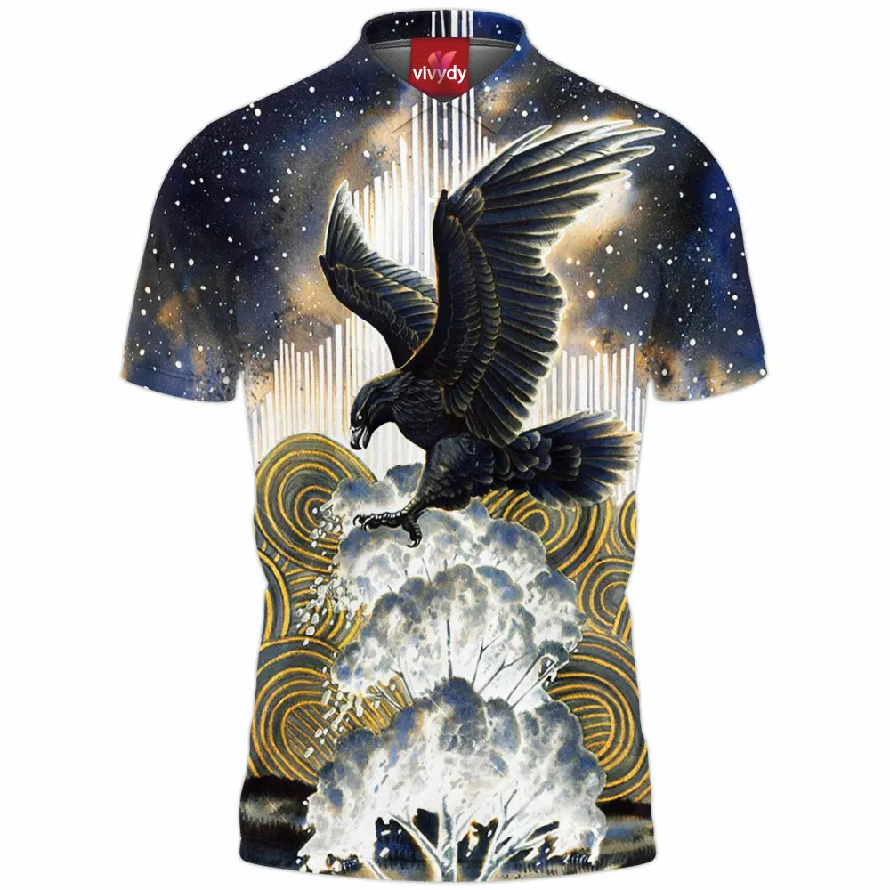 Raven Comic Polo Shirt