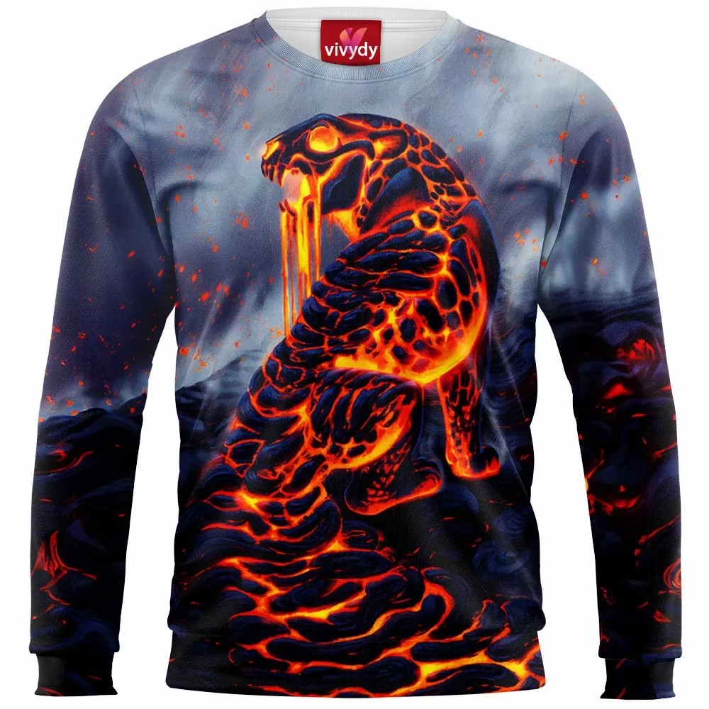 Lava Leopard Sweatshirt