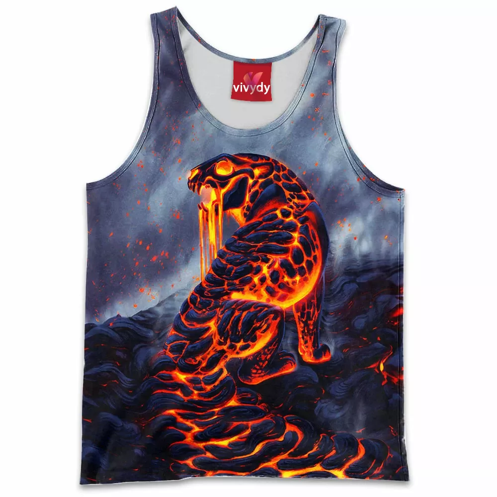 Lava Leopard Tank Top