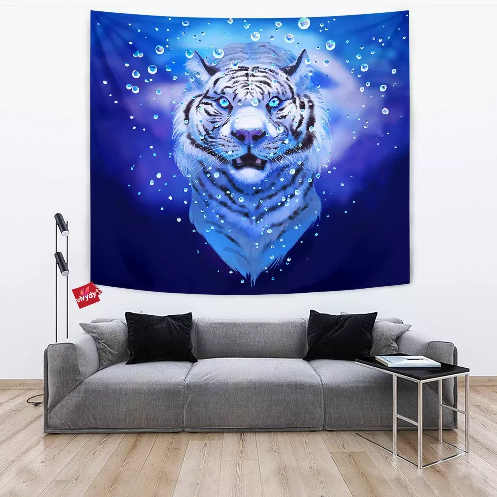 Rain Tiger Tapestry