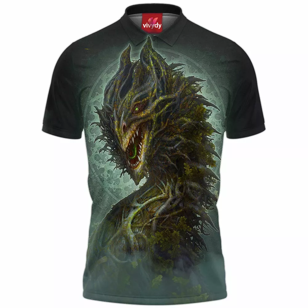 Forest Dragon Polo Shirt