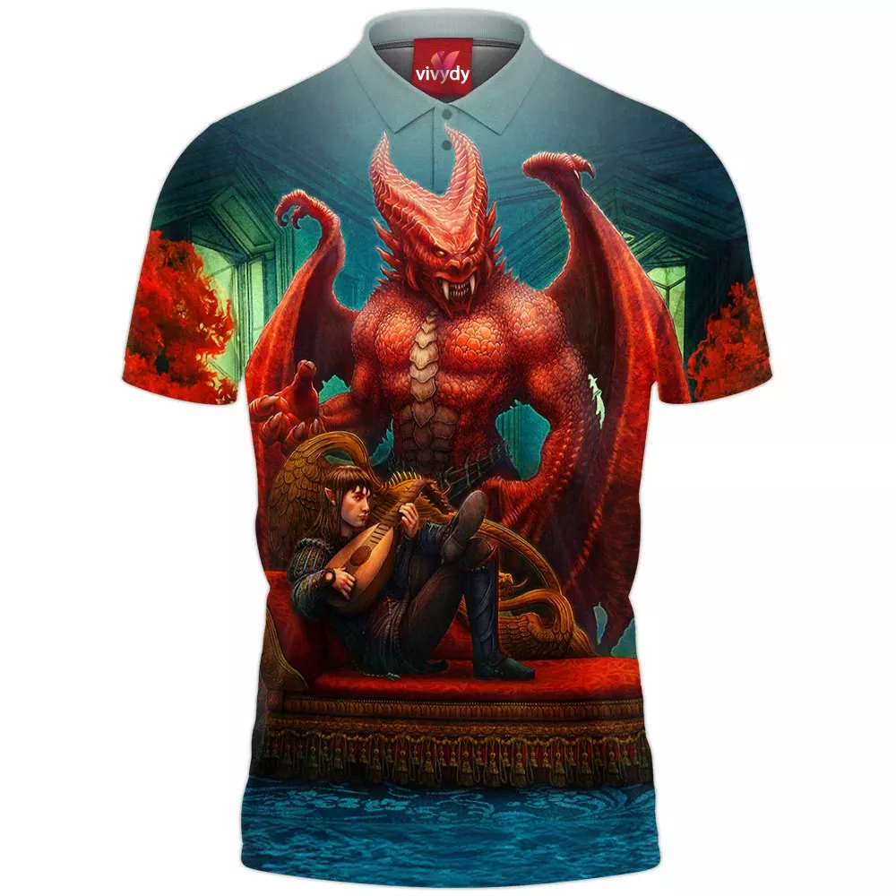 Infernal Dragon Polo Shirt