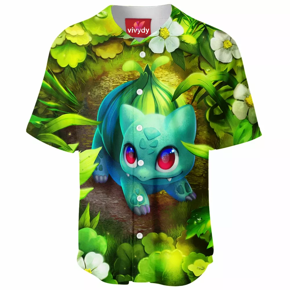 Garden Bulbasaur Baseball Jersey