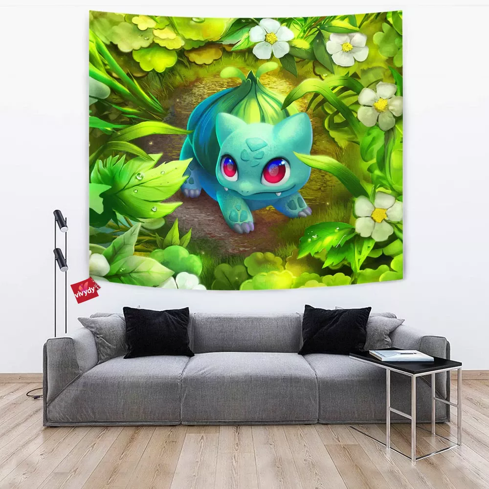 Garden Bulbasaur Tapestry