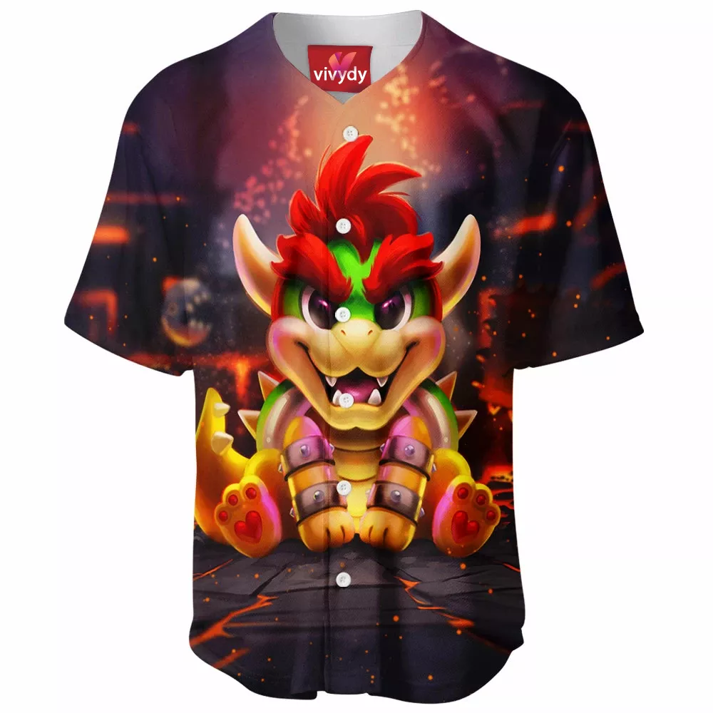 Bowser Baseball Jersey