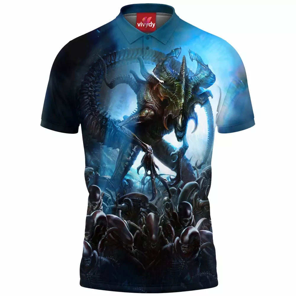 Alien King Polo Shirt