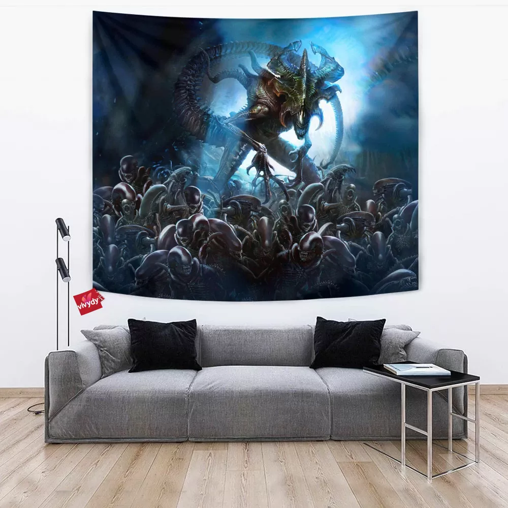 Alien King Tapestry