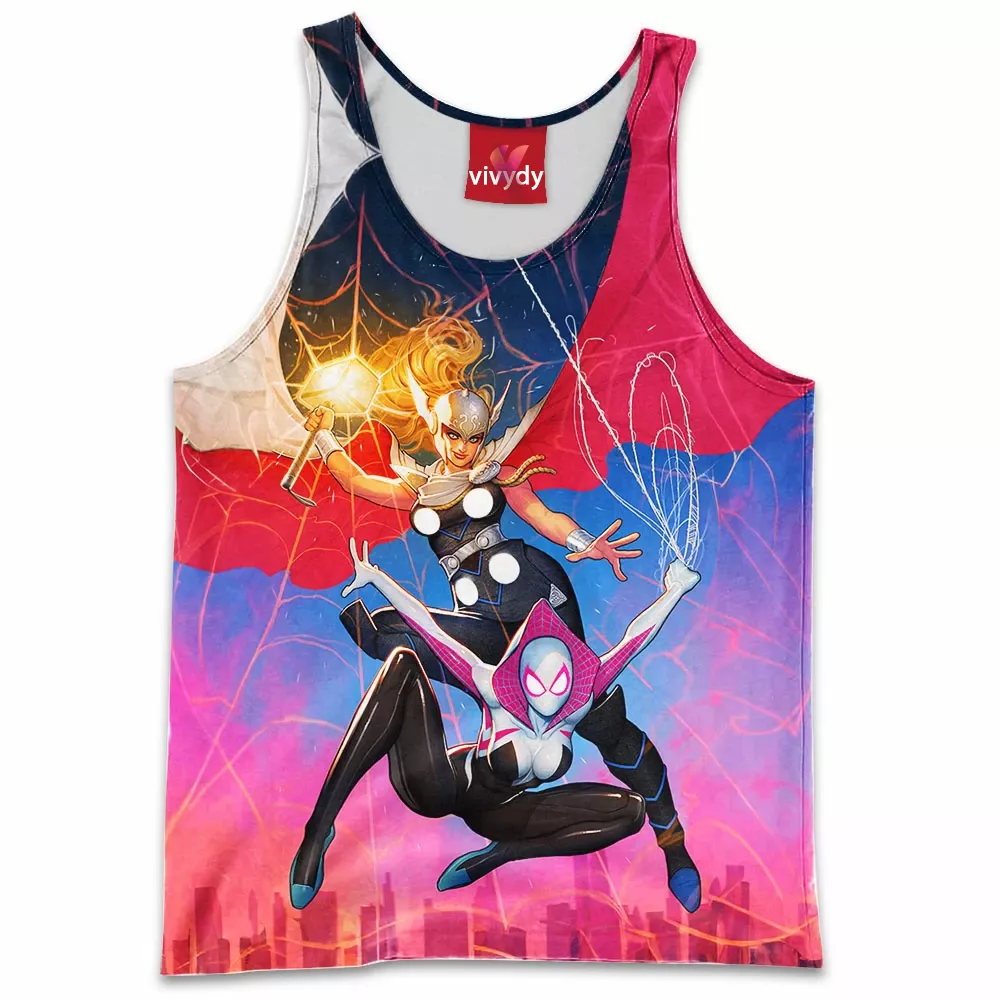 Spider-Gwen Mighty Thor Tank Top