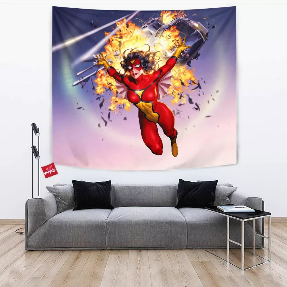 Spider-Woman Tapestry