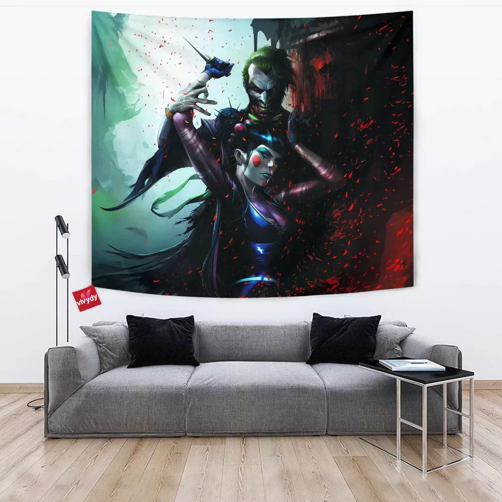 Joker Punchline Tapestry