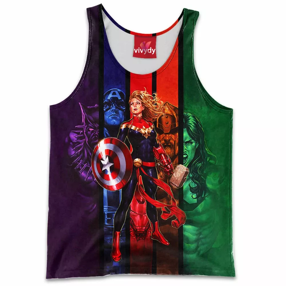 Captain Comic Tank Top