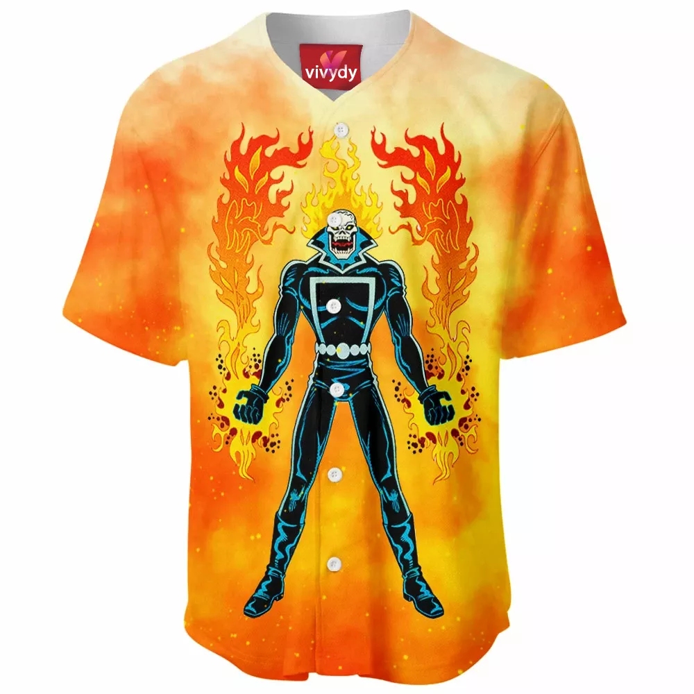 Ghost Rider Baseball Jersey