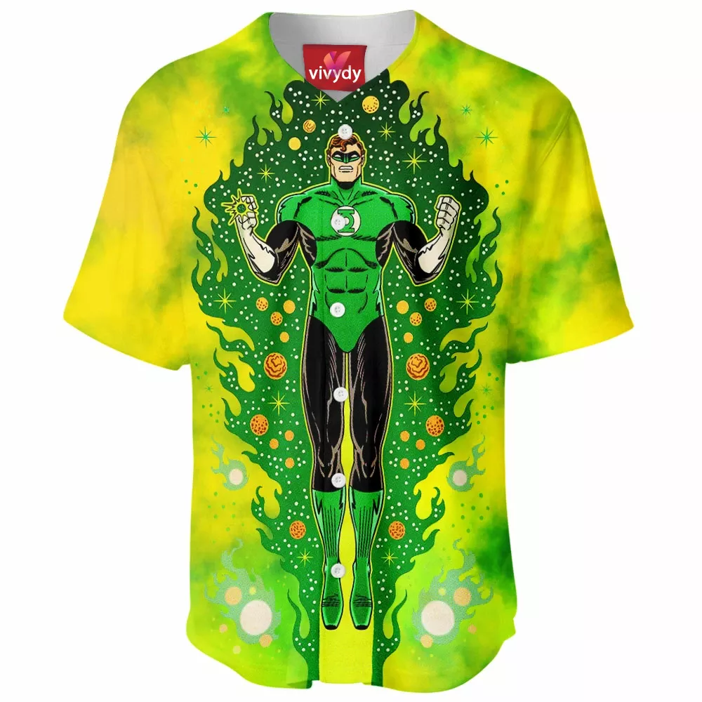 Green Lantern Baseball Jersey