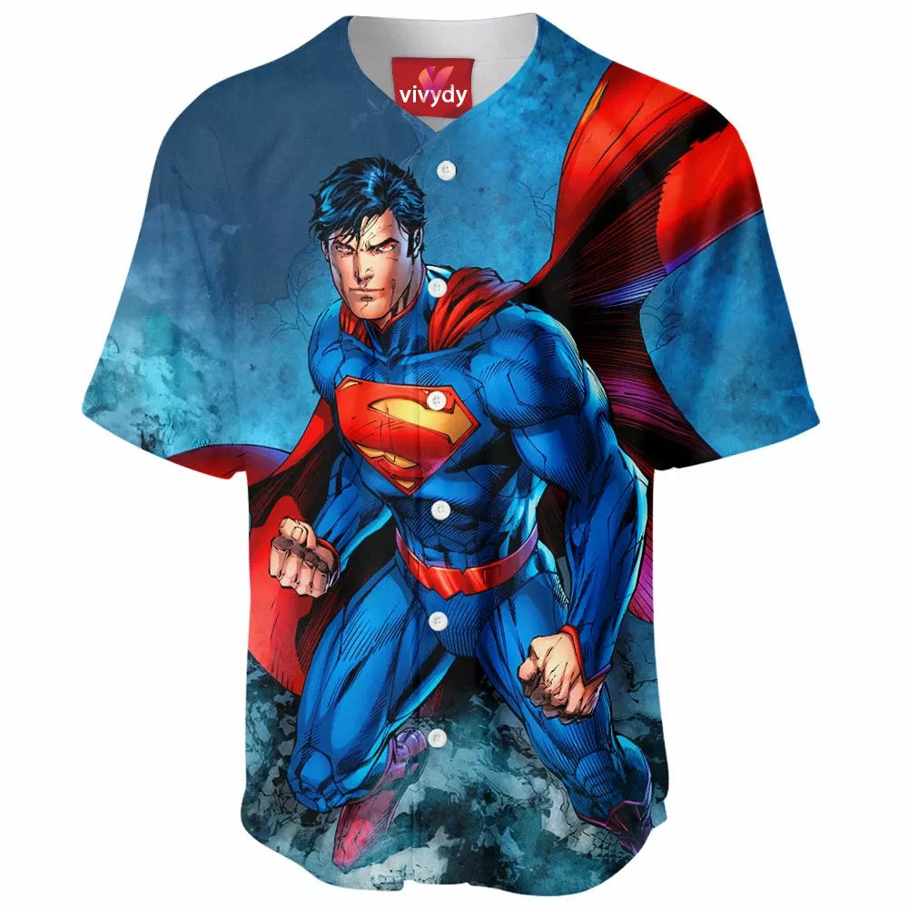 Superman Baseball Jersey