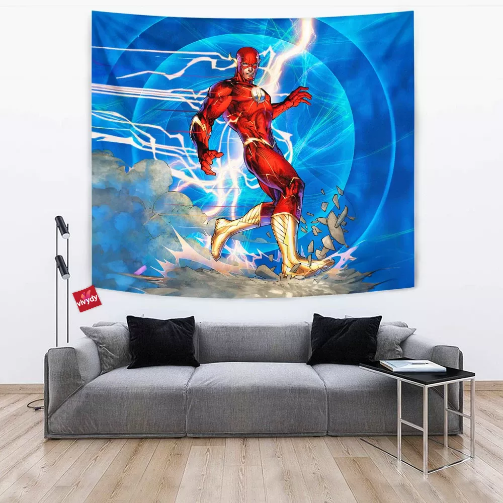 The Flash Comic Tapestry