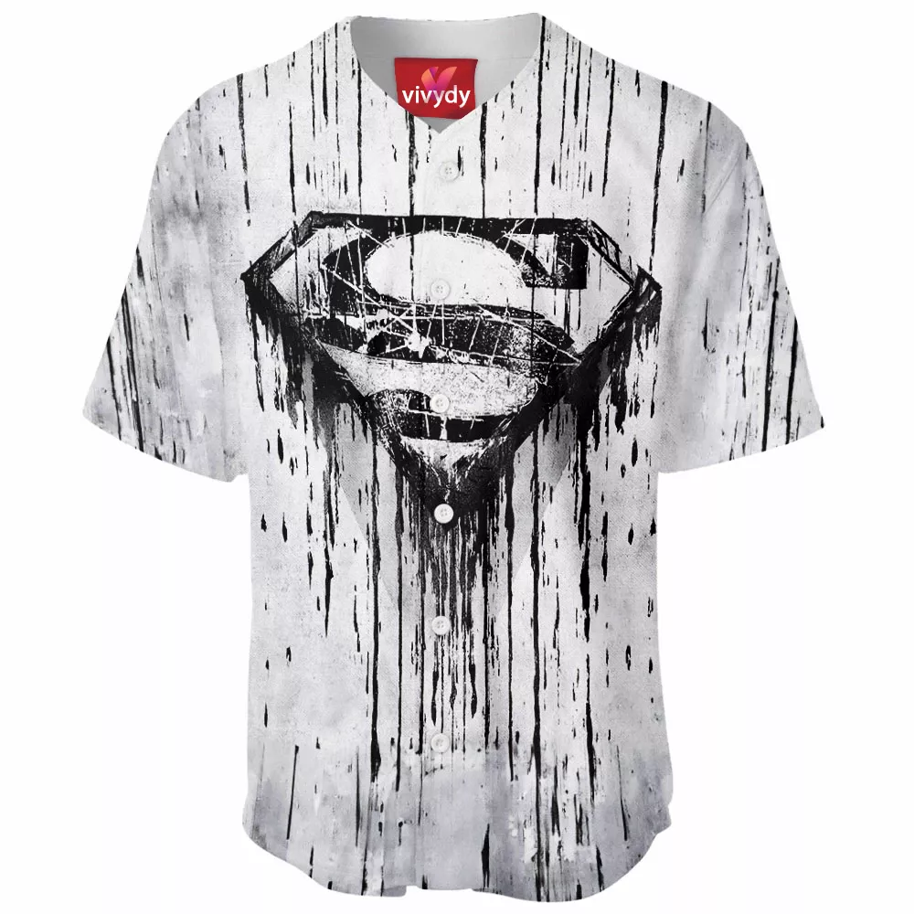 Superman Baseball Jersey