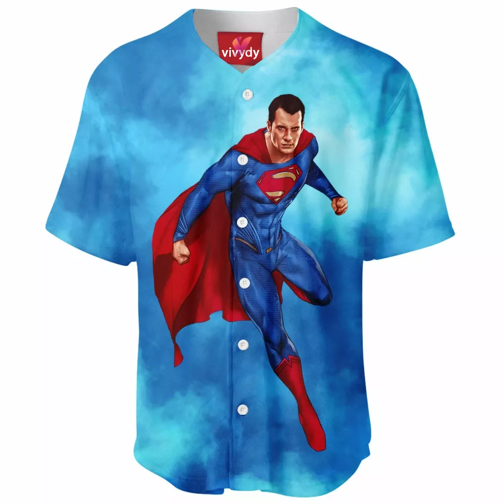 Superman Baseball Jersey