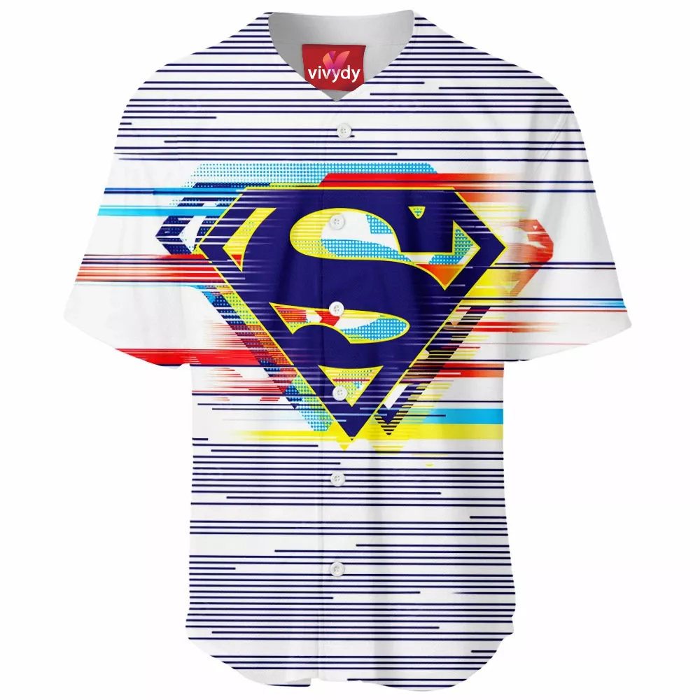 Superman Baseball Jersey