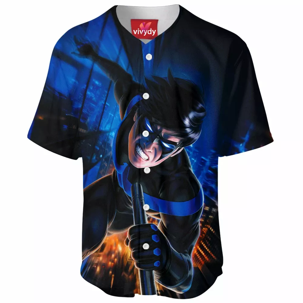 Nightwing Baseball Jersey