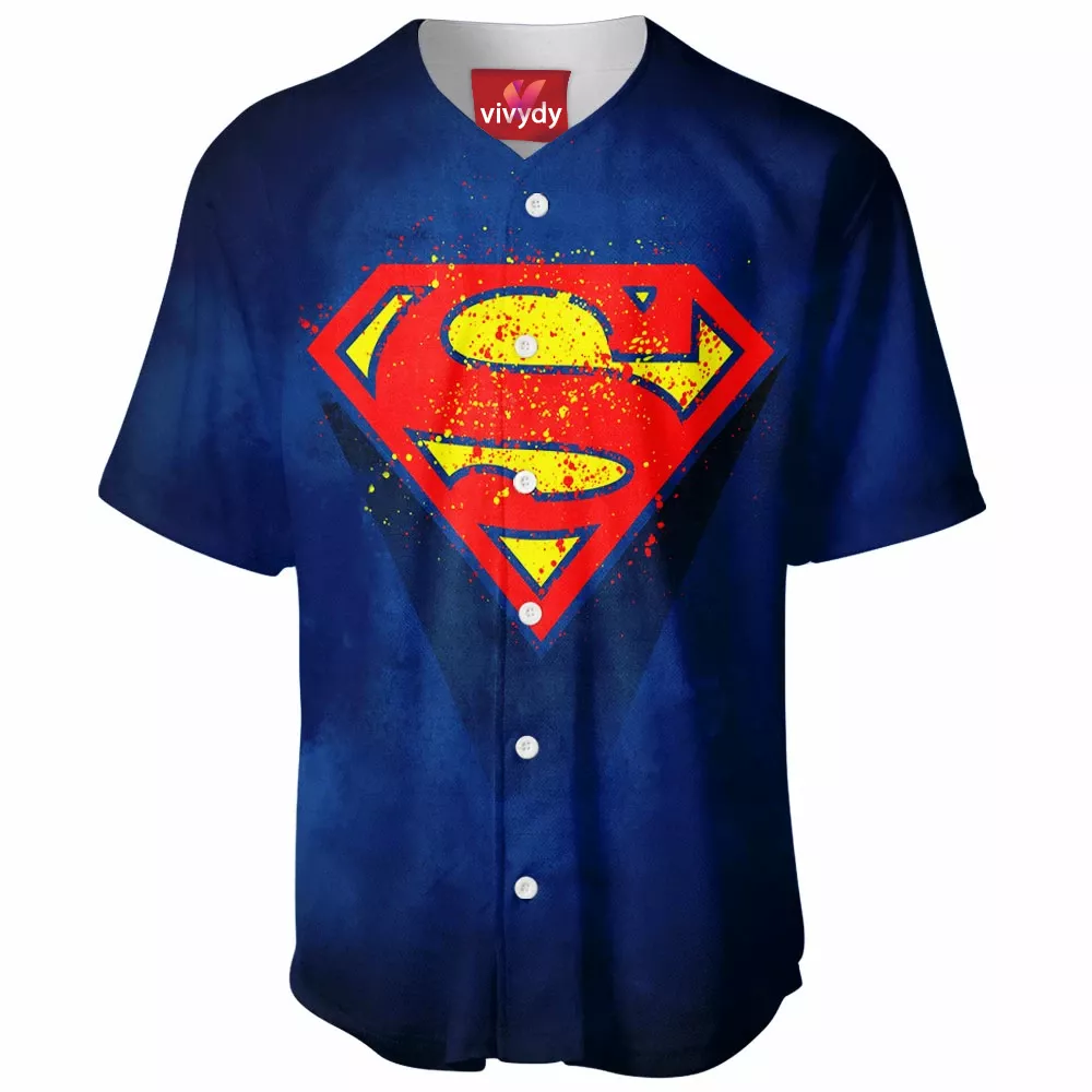 Superman Baseball Jersey