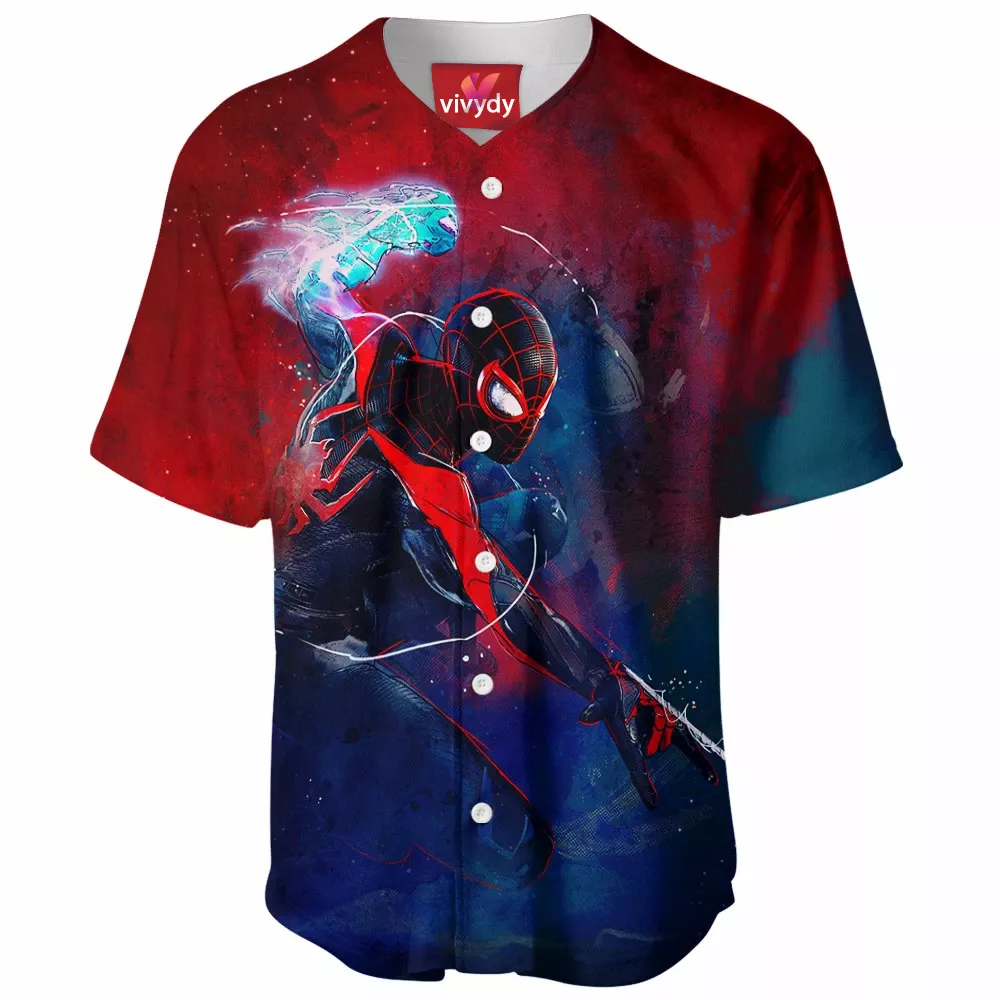 Miles Morales Spider-Man Baseball Jersey